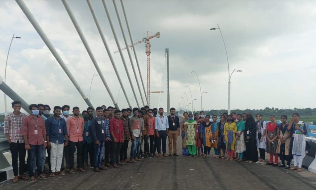 Cable Suspension Bridge Best Engineering Colleges in Karimnagar B